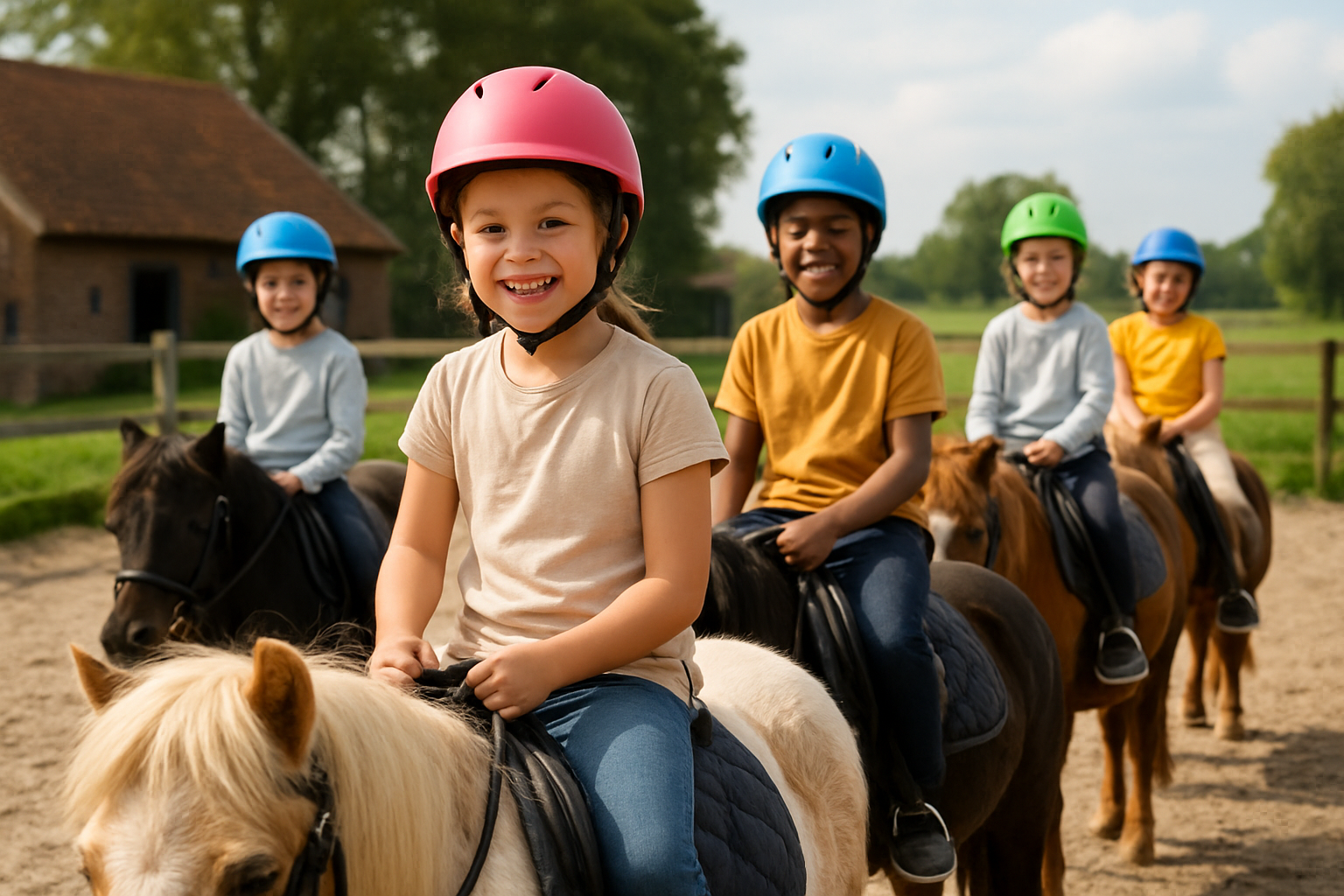 Paardrijden voor kinderen - vanaf welke leeftijd?